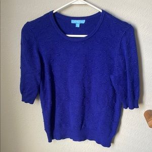 Draper James Short Sleeve Sweater